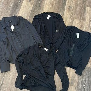 5 banana republic shirts nwt. 3 size large, one size xl